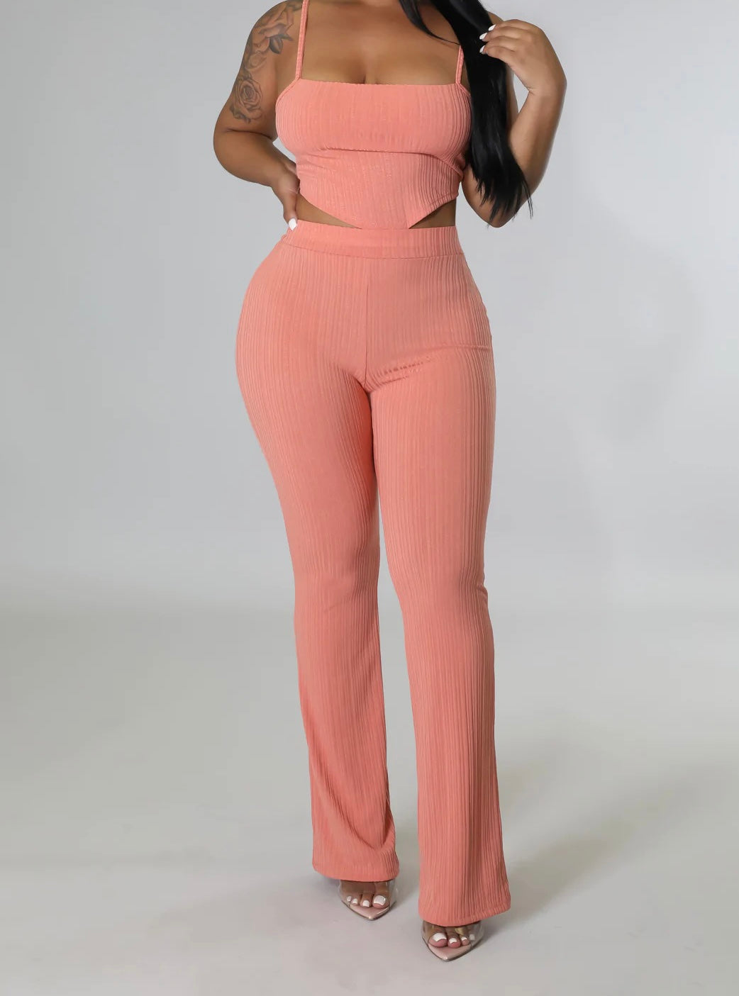 Peachy Pant Set